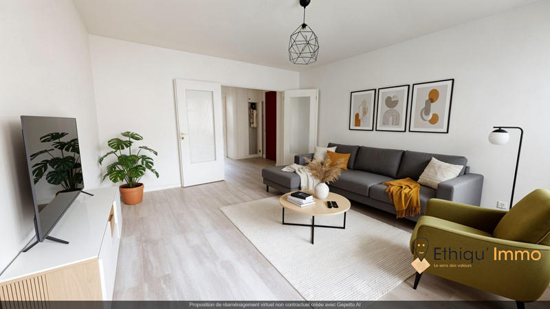 Appartement - 50 m² - 2 pièces