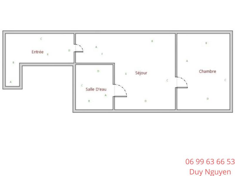 Appartement - 31 m² - 2 pièces