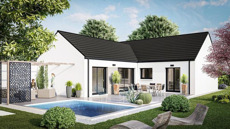 Maison - 91 m² - 5 pièces