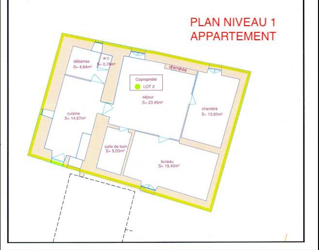 Appartement - 136 m² - 4 pièces