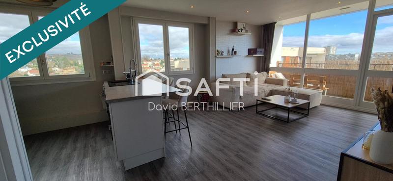 Appartement - 77 m² - 3 pièces