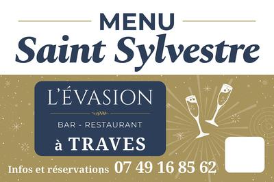 Menu de la Saint Sylvestre à Traves