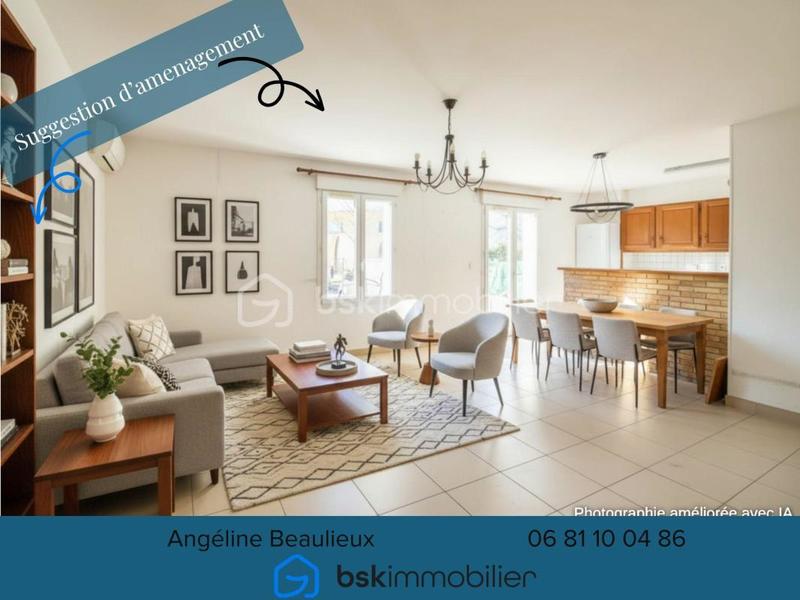 Appartement - 56 m² - 3 pièces