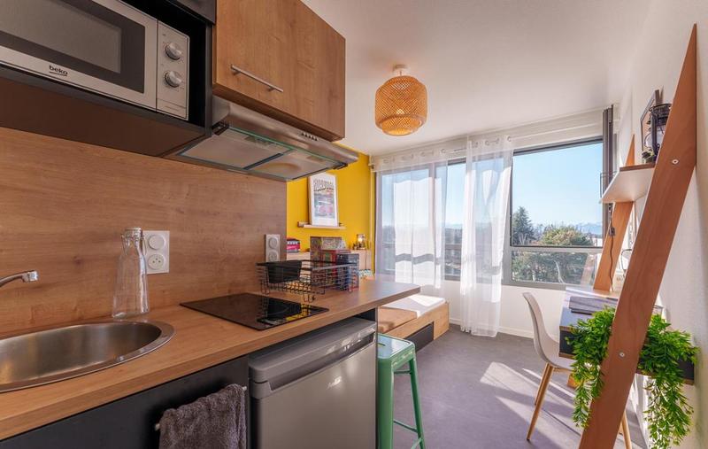 Studio - 16 m² - 1 pièce