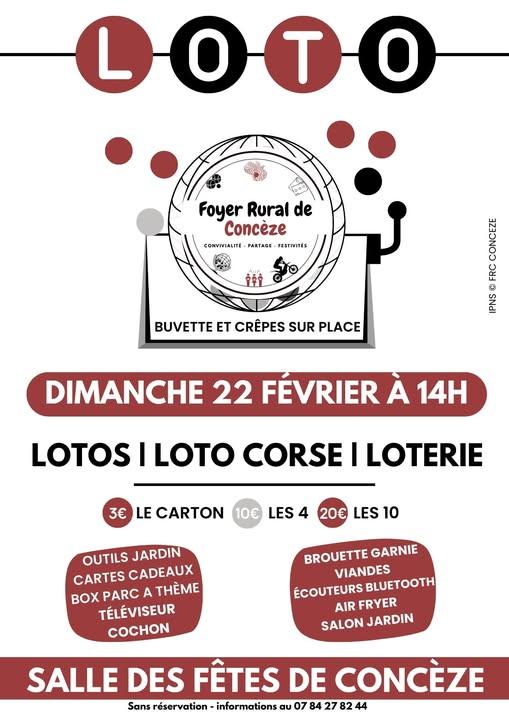 Loto du Foyer Rural de Concèze