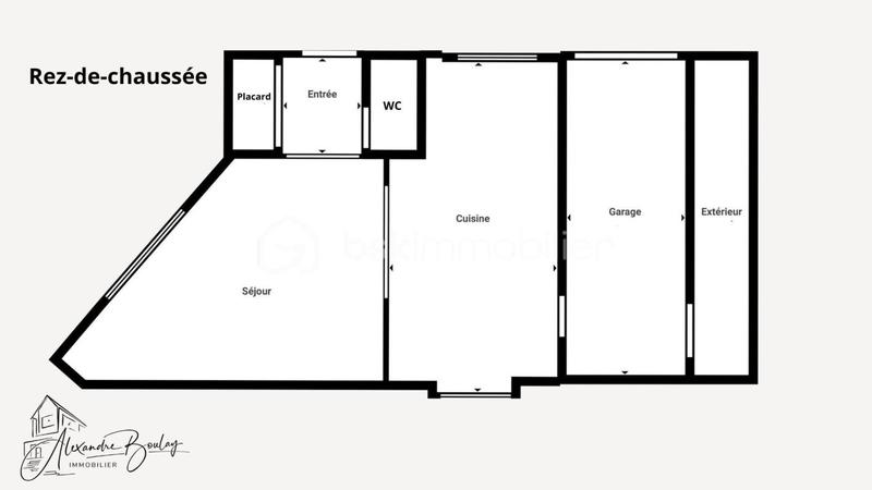 Maison de ville - 81 m² - 4 pièces