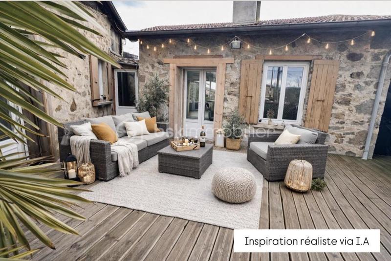 Maison en pierre - 112 m² - 4 pièces