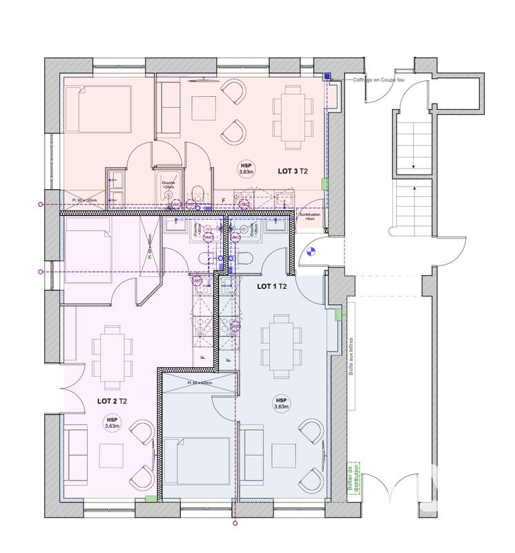 Appartement - 31 m² - 2 pièces