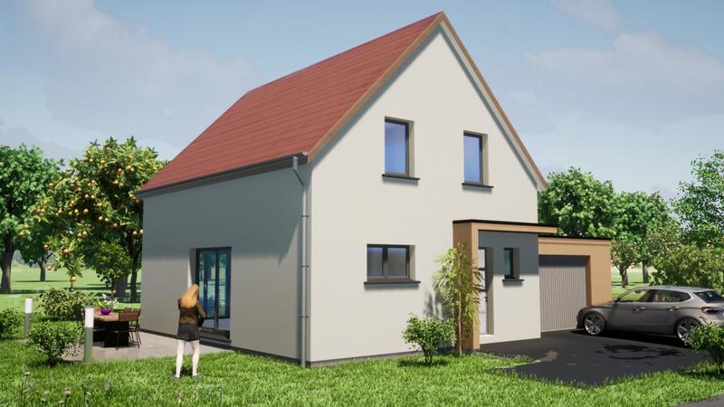 Maison - 90 m² - 5 pièces
