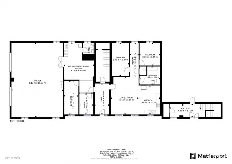Immeuble - 1 000 m²