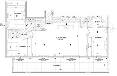 Appartement - 117 m² - 4 pièces