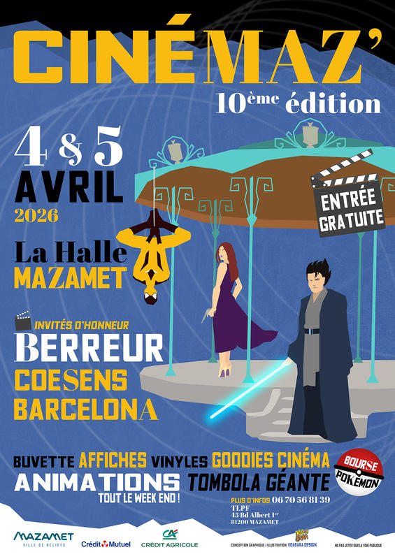 Cinémaz Salon des Cinéphiles et du Vinyle