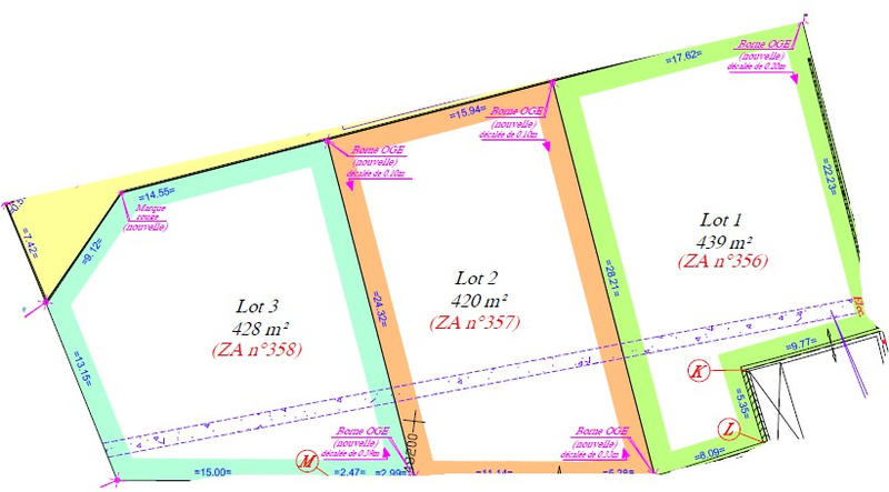 Terrain constructible - 420 m²