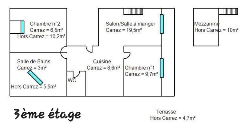 Immeuble - 271 m² - 13 pièces