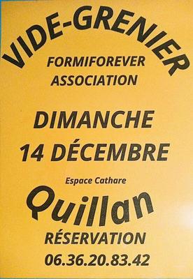 Vide-grenier de l'association formiforever