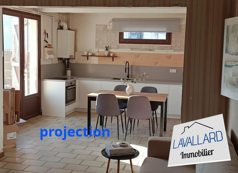 Maison - 75 m² - 3 pièces