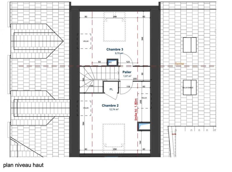 Duplex - 90 m² - 4 pièces