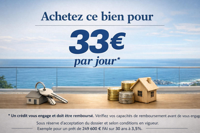 Appartement - 38 m² - 2 pièces