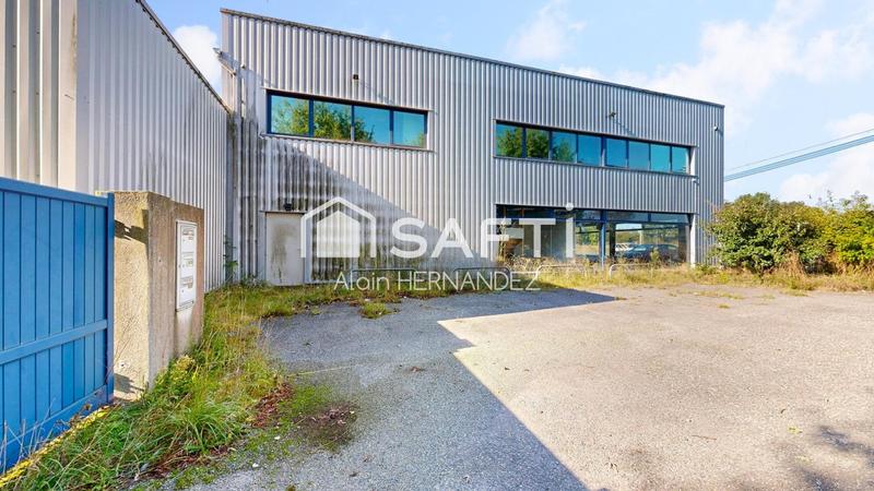 Local commercial - 1 121 m² - 2 pièces