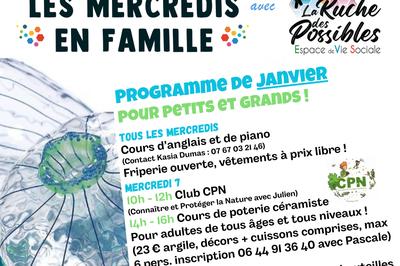 Mercredi en famille : Atelier « animaux des mers »