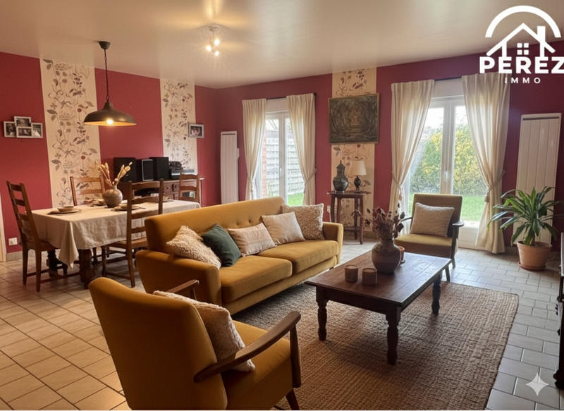 Maison - 101 m² - 5 pièces