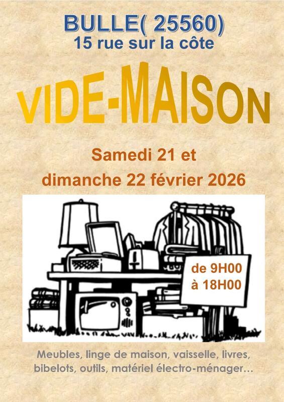 Vide maison