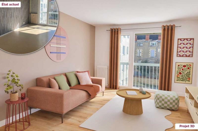 Appartement - 84 m² - 4 pièces