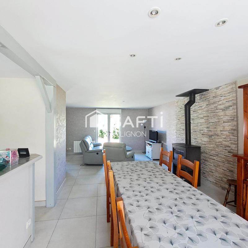 Maison - 96 m² - 6 pièces