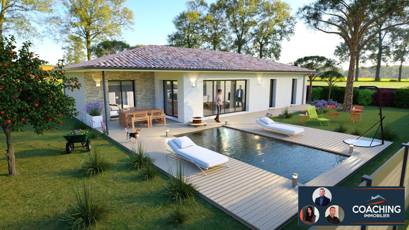 Maison - 90 m² - 5 pièces