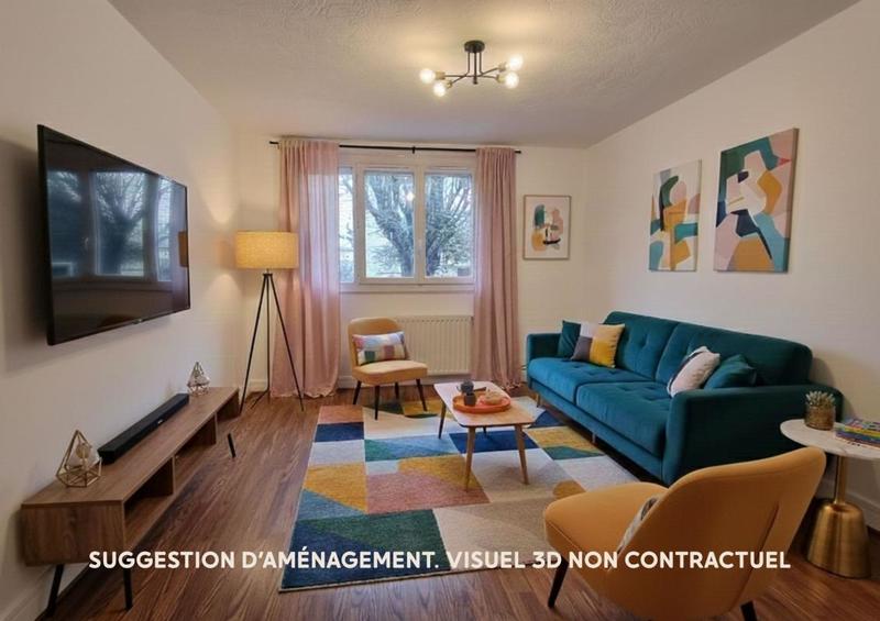 Appartement - 53 m² - 3 pièces