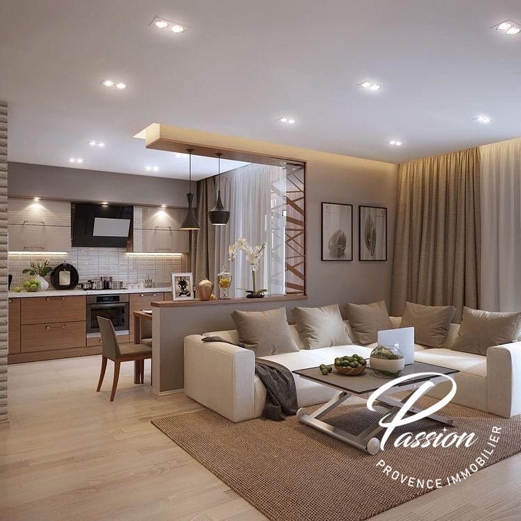 Appartement - 49 m² - 2 pièces