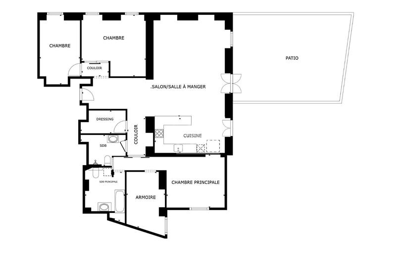 Appartement - 123 m² - 4 pièces