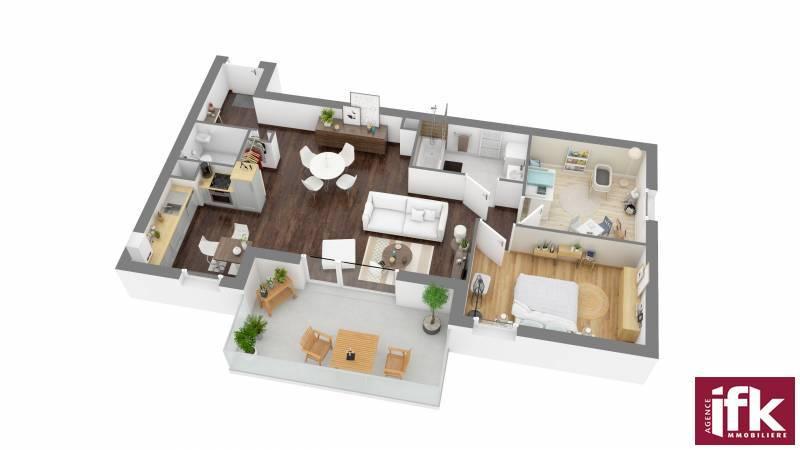 Appartement - 69 m² - 3 pièces