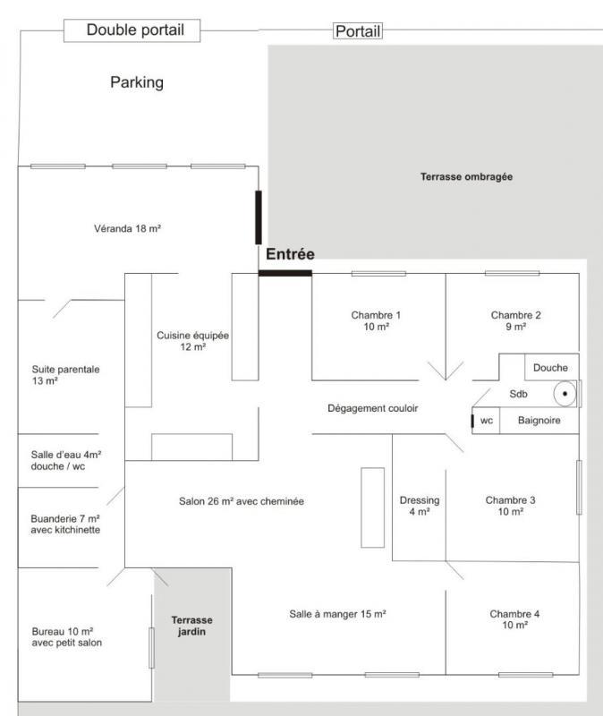 Maison - 160 m² - 8 pièces