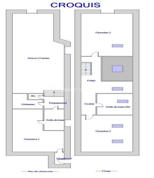 Loft - 245 m² - 5 pièces