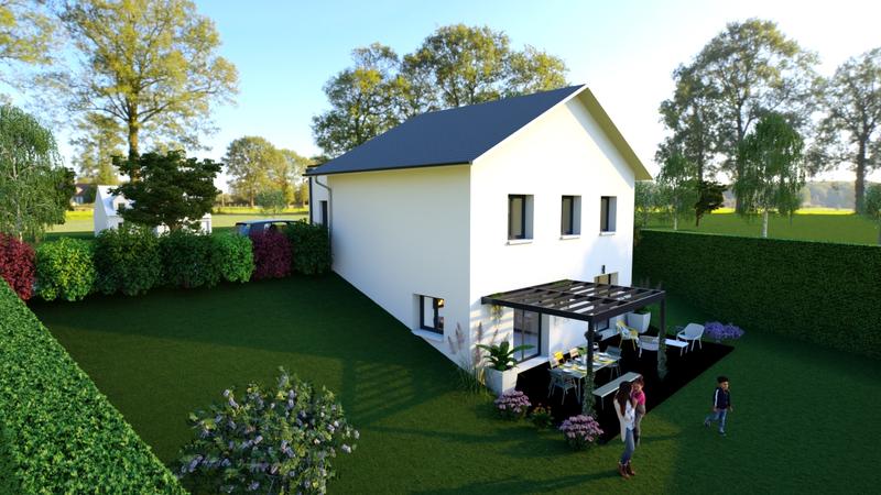 Maison - 96 m² - 4 pièces