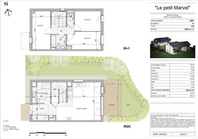 Maison - 86 m² - 4 pièces