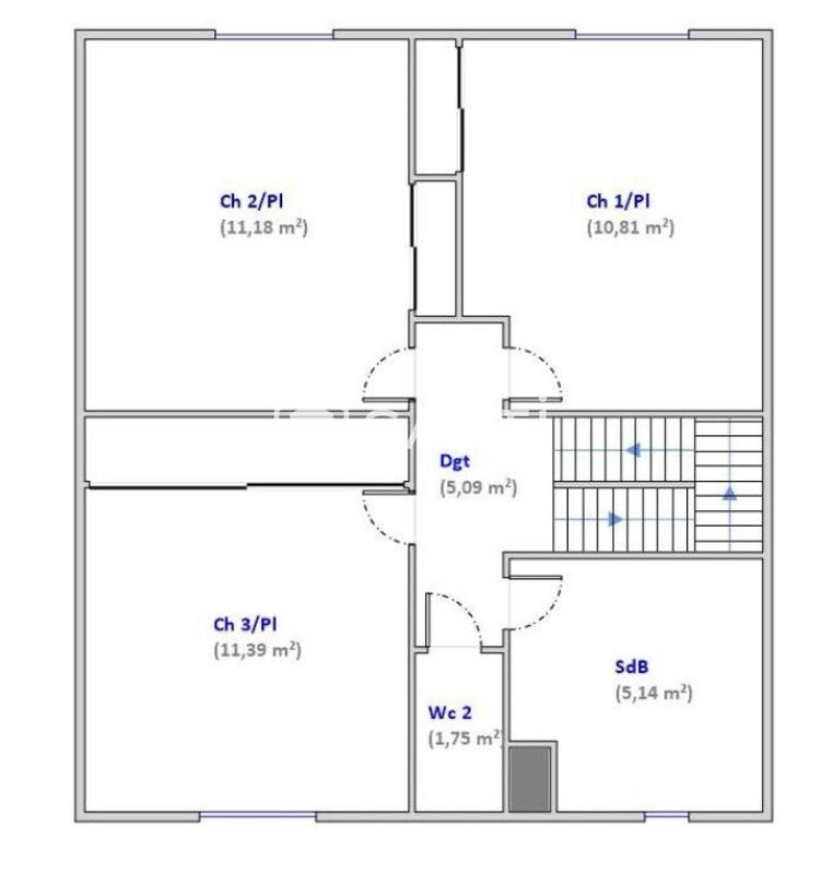 Maison - 114 m² - 5 pièces