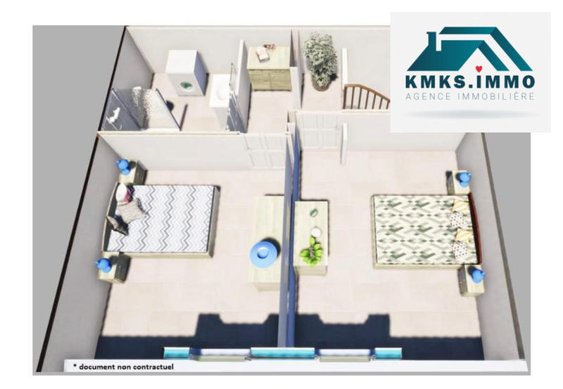 Appartement - 42 m² - 2 pièces