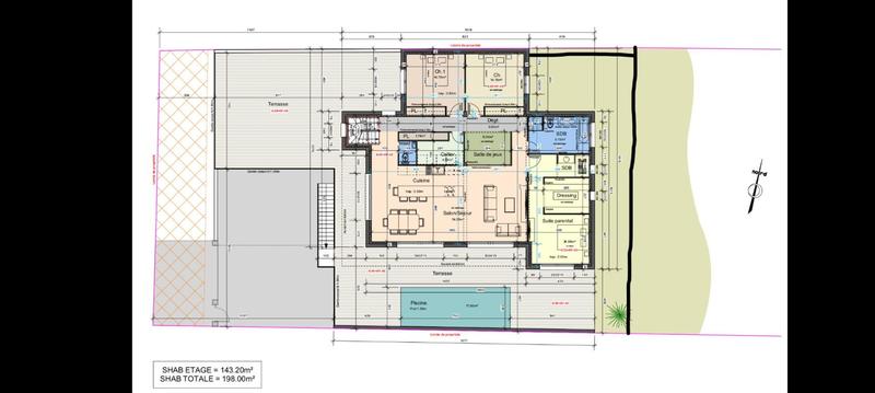 Terrain constructible - 764 m²