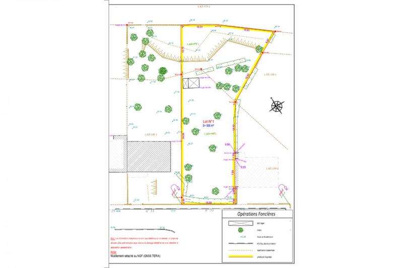 Terrain - 856 m²