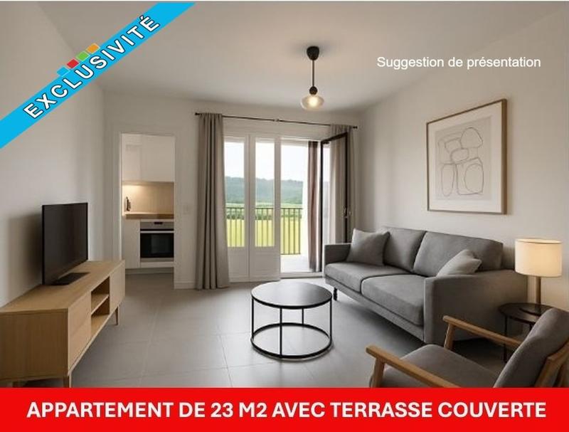 Appartement - 23 m² - 1 pièce