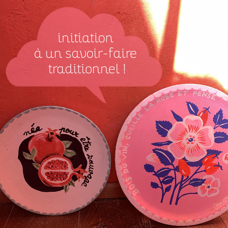 Stage de peinture sur mobilier à la Citronnerie