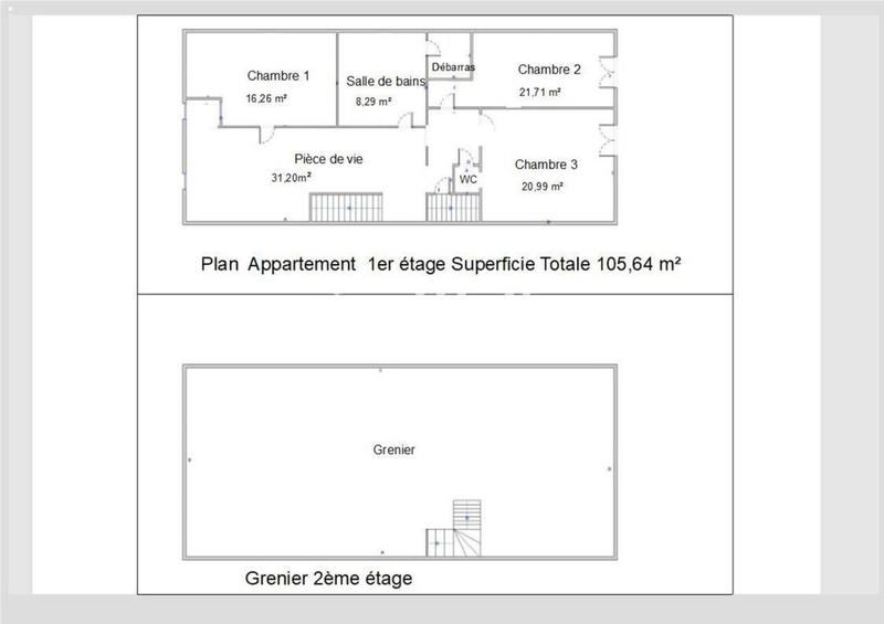 Immeuble - 280 m² - 9 pièces