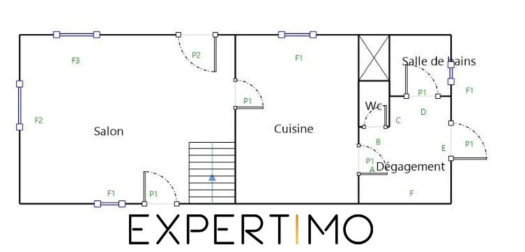 Maison - 94 m² - 5 pièces