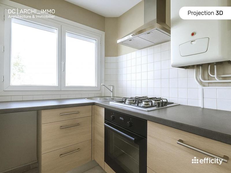 Appartement - 60 m² - 3 pièces