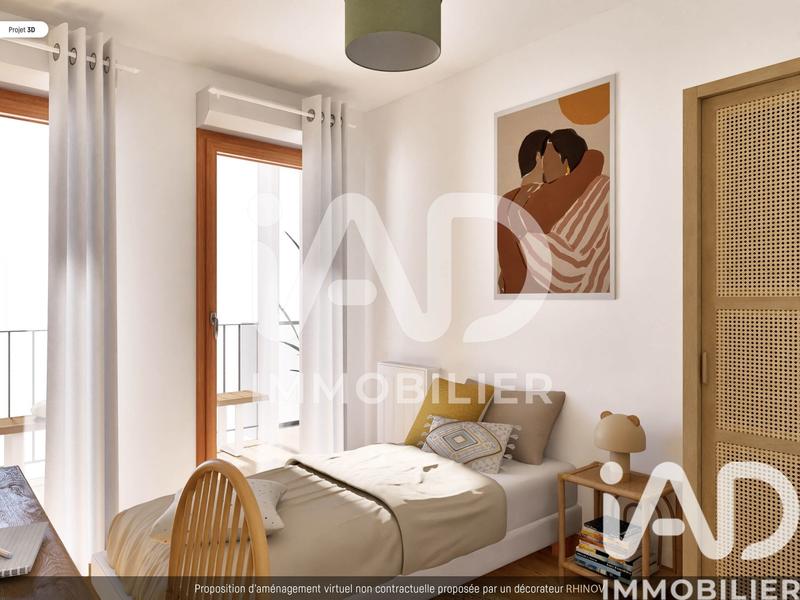 Appartement - 62 m² - 3 pièces