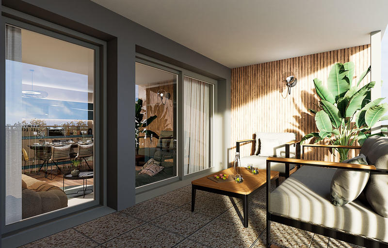 Appartement - 43 m² - 2 pièces