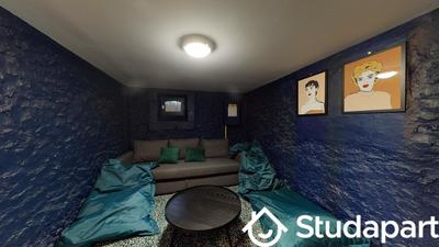 Chambre - 10 m² - 1 pièce