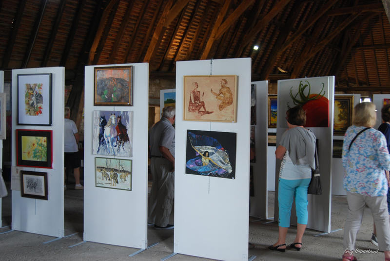 51ième exposition de peintures et sculptures au château de Duras